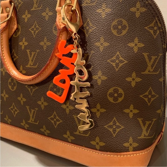 Louis Vuitton Stephen Sprouse Graffiti Bag Charm - Picture 2 of 10